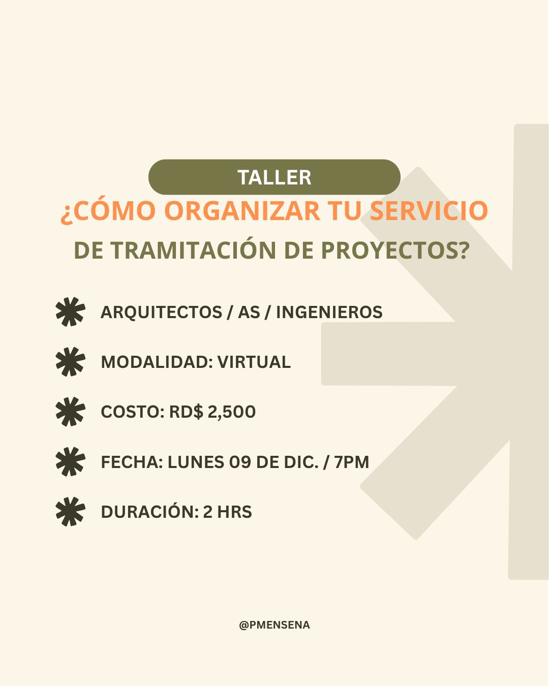 Taller: ¿Cómo organizar el servicio de tramitación?