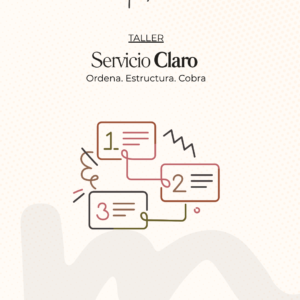 Servicio Claro: Ordena, estructura, cobra
