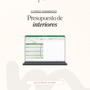 Presupuesto para interiores